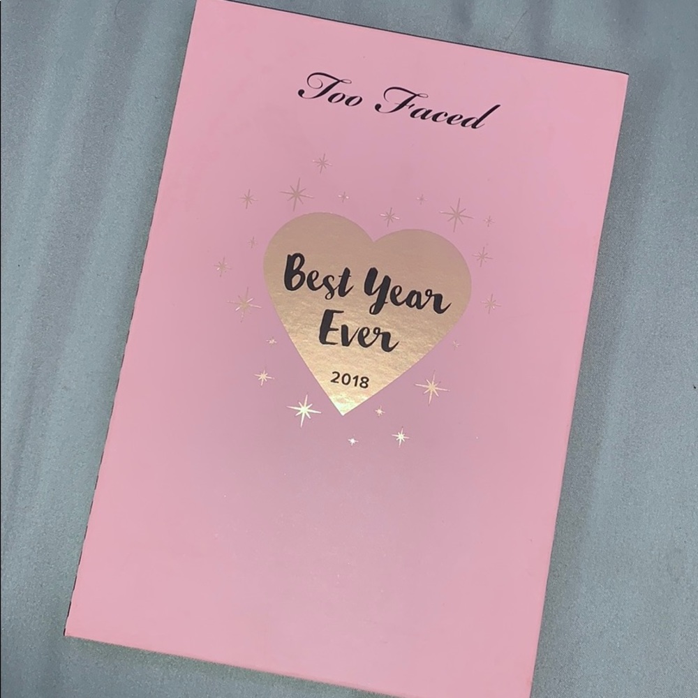 too faced best year ever 2018 holiday palette